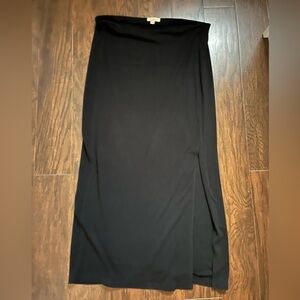 Loft Side Slit Maxi Skirt Size L